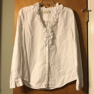 Loft Top with Cute Ruffles